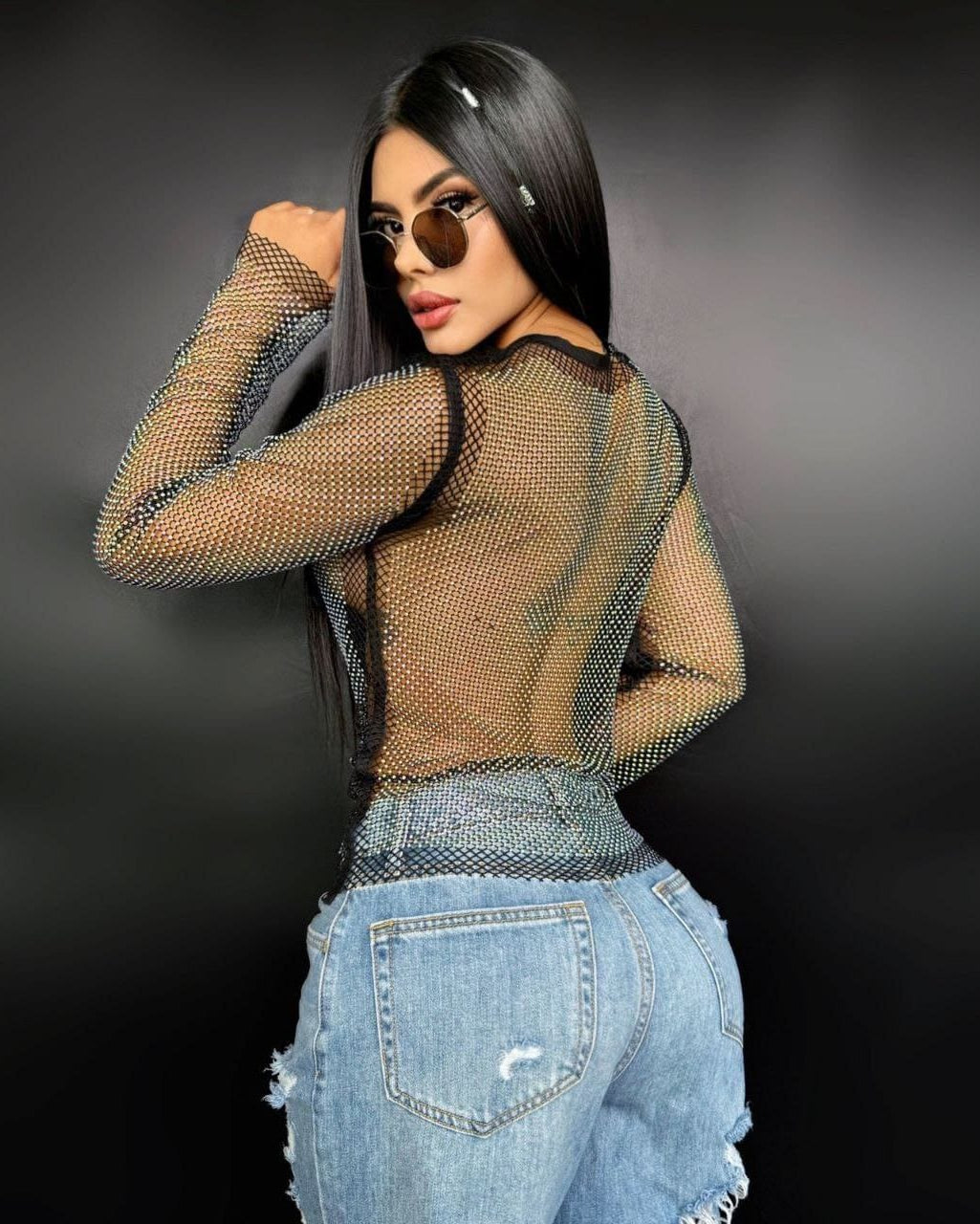 Mesh Blouse