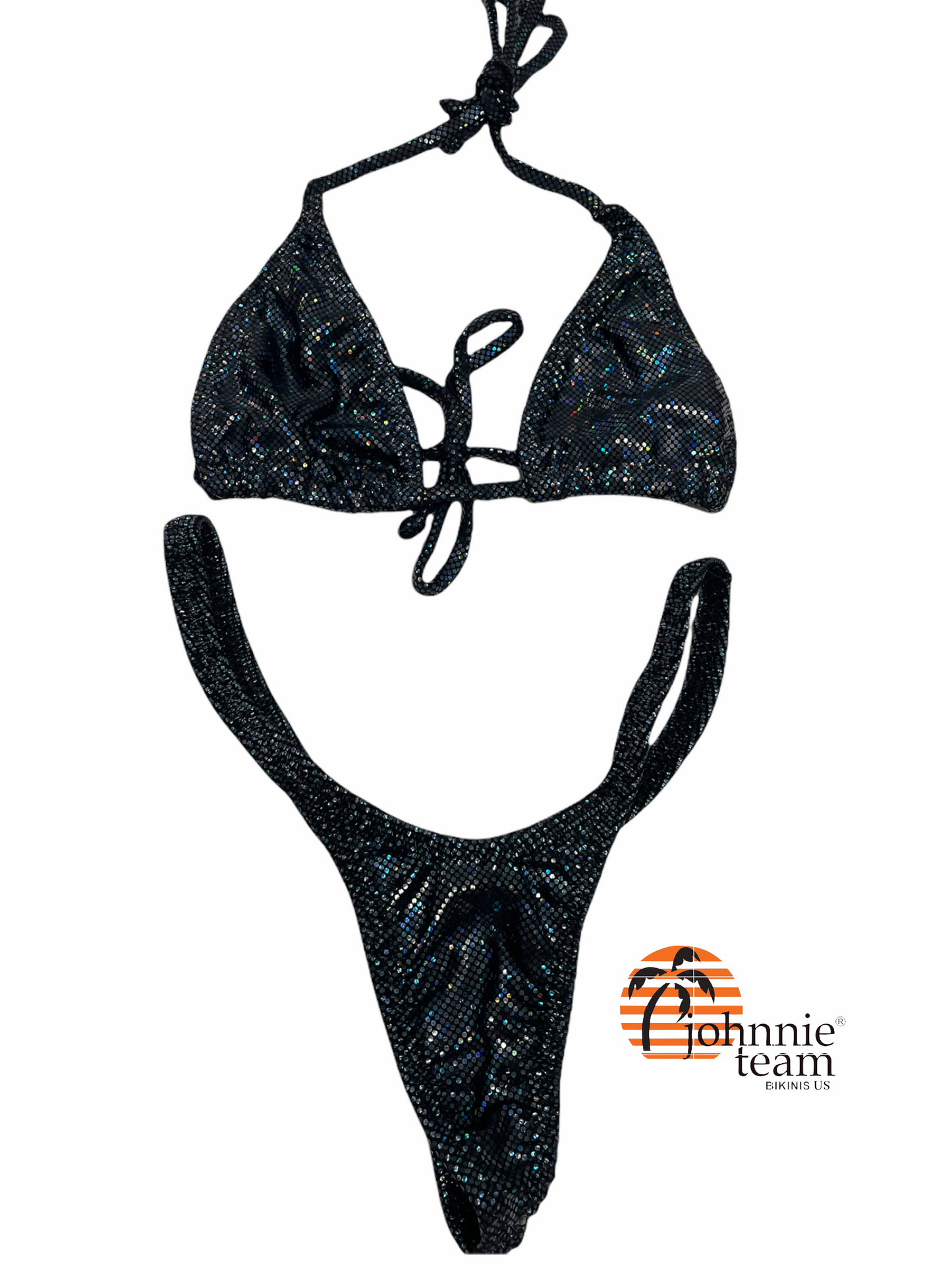 Bikini HH. Metallic Black