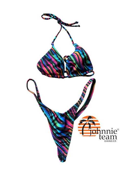 Bikini HH. Paisley Pattern Print